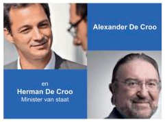 Logo Alexander en Herman De Croo